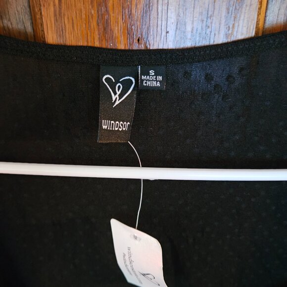 Black Pearl Rhinestone Crop Top - Picture 5 of 6